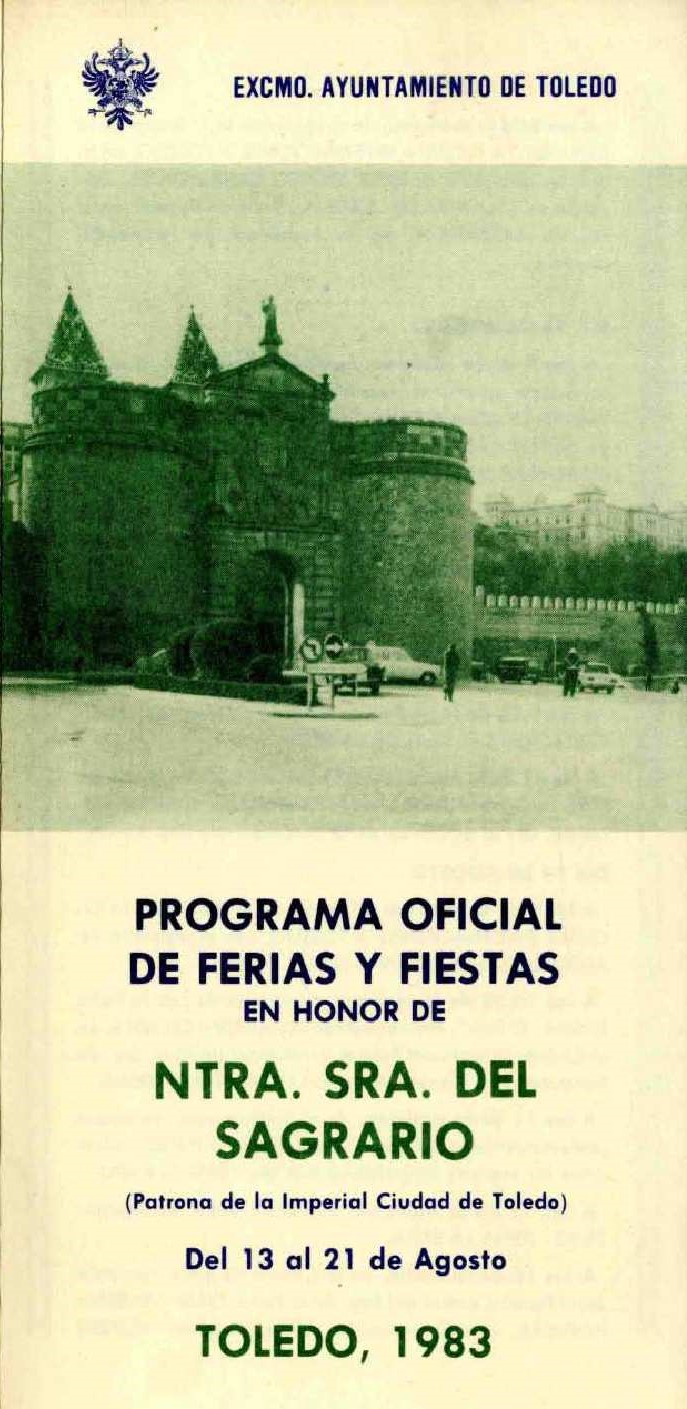 Feria y fiestas patronales en honor de la Virgen del Sagrario  